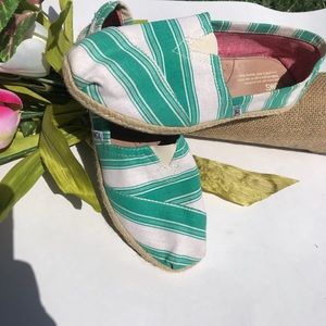 Green Striped Toms